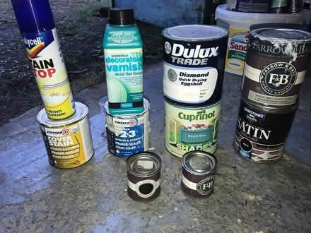 Photo of free Paints etc (Grayshott) #1