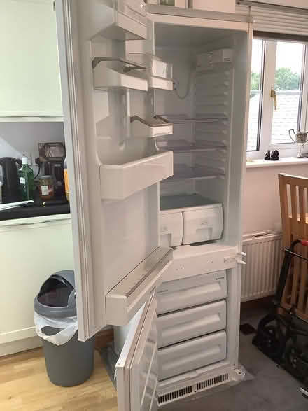 Photo of free Fridge freezer integrated white (S70. Barnsley) #1