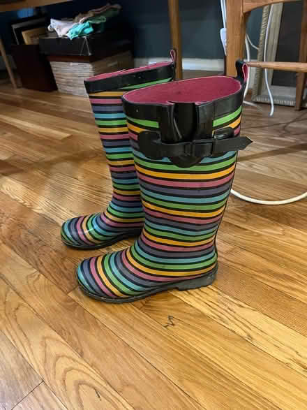 Photo of free Cute rain boots women’s size 7 (Chinquapin Park) #1