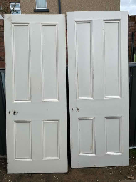 Photo of free Two Victorian pine doors (West Kirby CH48) #2