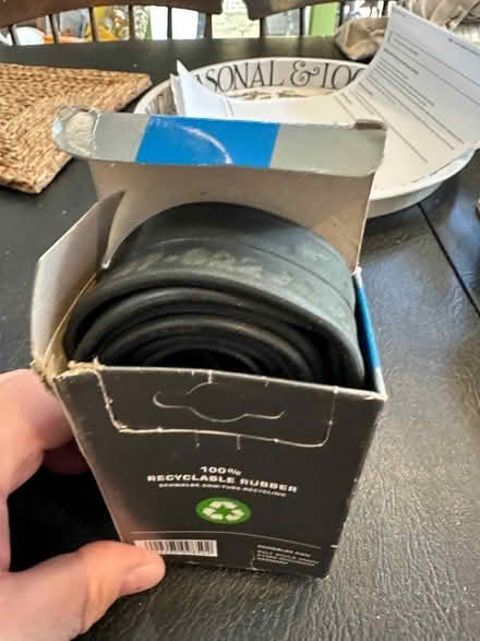 Photo of free 28” bicycle inner tube - brand new (Radlett WD7) #2