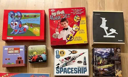 Photo of free Various (7) Puzzles + Games + Toys (Union Square) #1