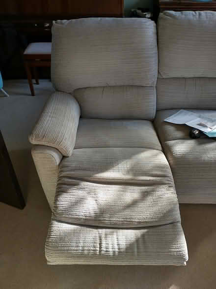 Photo of free 3 seater reclining sofa (OX11 Didcot) #2