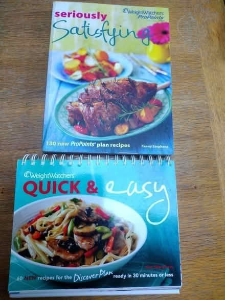 Photo of free 2 x WeightWatchers cookbooks (Southborough TN4) #1