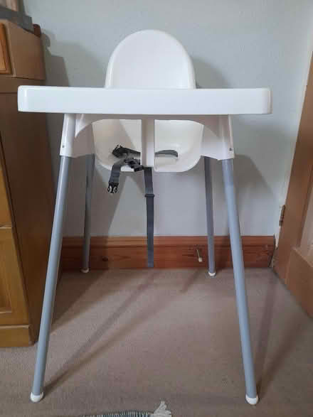 Photo of free IKea Antilop plastic high chair (Malin Bridge S6) #1