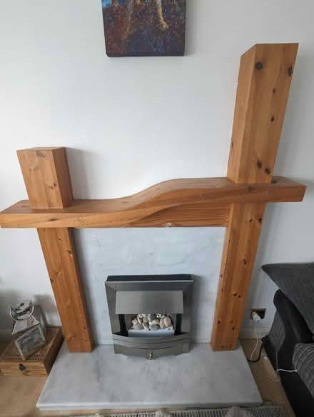 Photo of free Fireplace with electric fire (S12) #2