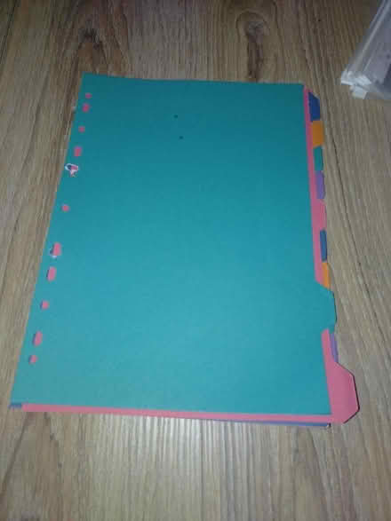 Photo of free Folder Dividers (Peacehaven, BN10) #1