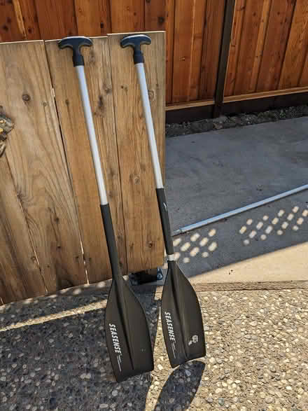 Photo of free Canoe oars (Gilroy (3rd and Wren Area)) #1
