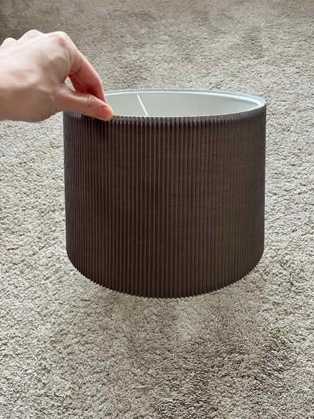 Photo of free Grey ceiling lampshade (Witham CM8) #1