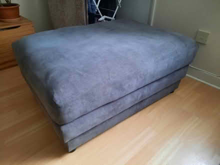 Photo of free Corner Couch & Footstool (EH17 Gilmerton) #2