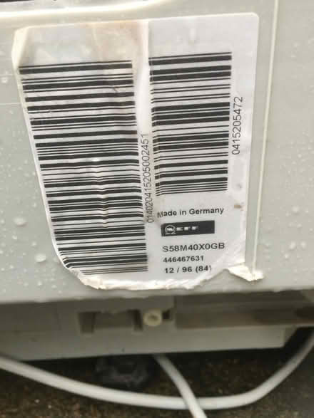 Photo of free Dishwasher slim integrated - NEFF (Keyworth NG12) #4