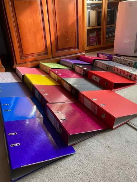 Photo of free Ring binder folders (Bricket Wood AL2) #2