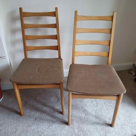 Photo of free 2 dining chairs (Meadowcroft SN2) #1