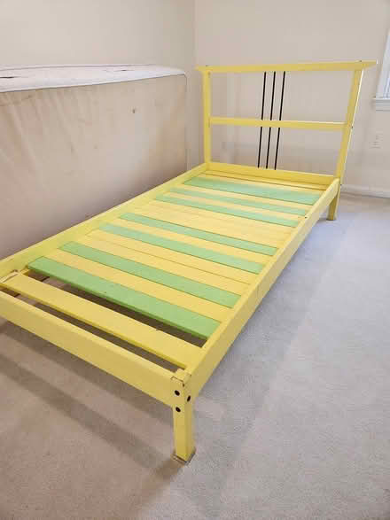 Photo of free Wooden bed slats and more pieces (Rockville) #1
