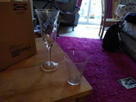 Photo of free 5 Prosecco glasses and one matching (Bussage GL6) #1