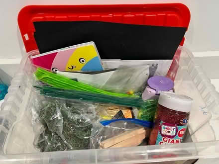 Photo of free Kids Arts & Crafts bits (West Bergholt CO6) #1