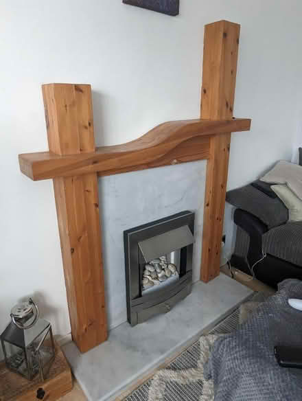 Photo of free Fireplace with electric fire (S12) #1