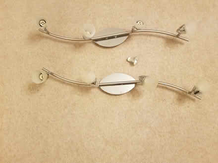 Photo of free Pair of ceiling light assemblies (Fleetville AL1) #1