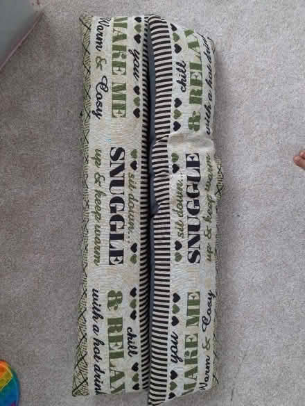 Photo of free 2 x long pillows (Dagenham RM10) #1