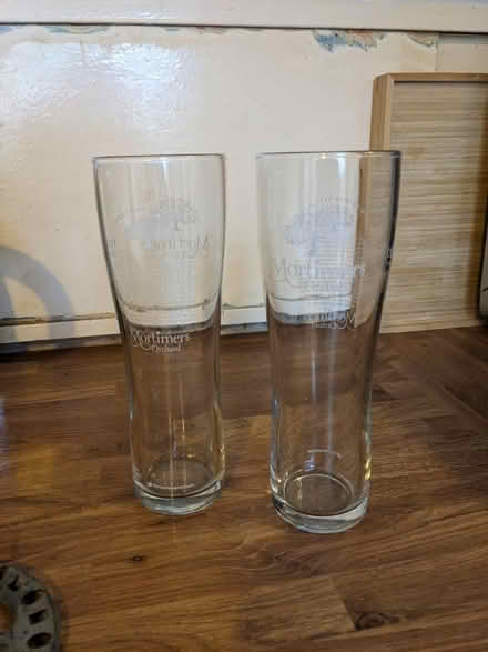 Photo of free Two pint glasses (Whitechapel E1 5) #1