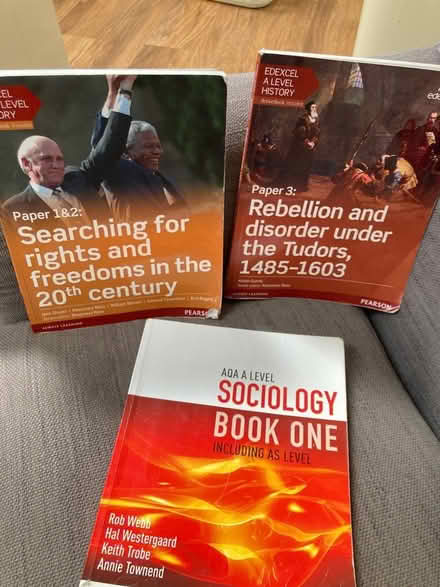 Photo of free A level books history & sociology (Beckenham Hill BR1) #1