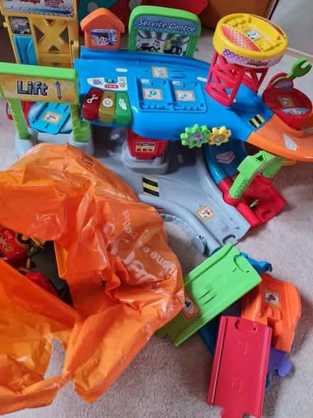 Photo of free Toy Toot toot garage and track (Little Salkeld CA10) #1