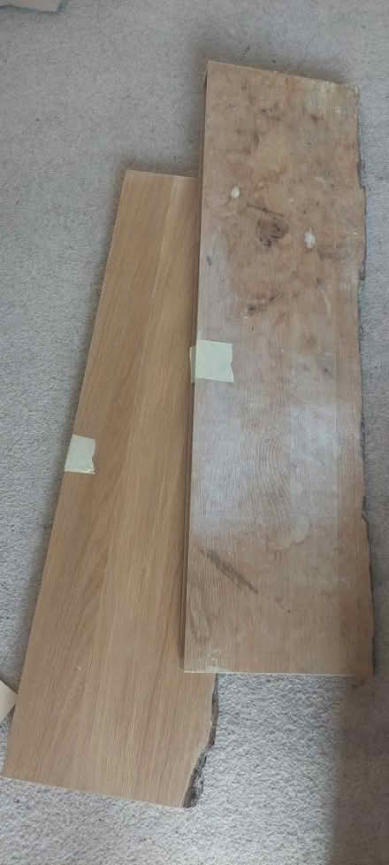 Photo of free Wood effect floating shelves (west molesey KT8) #2