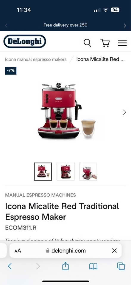 Photo of free Coffee machine - needs repair (S10) #3