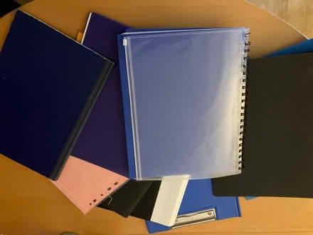 Photo of free Ring binders, lined paper etc (Croxley Green WD3) #1