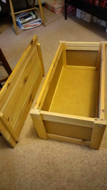 Photo of free Wooden Box (Brompton-on-Swale DL10) #1