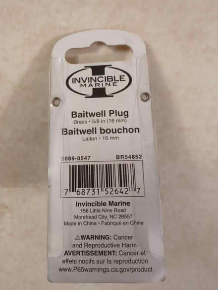 Photo of free Plug for boat (Centrepoint) #2