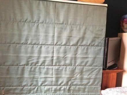 Photo of free Beautiful teal Roman blind (L22 Waterloo) #2