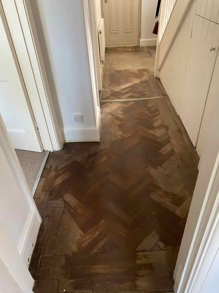 Photo of Parquet Slats 9 inchs x 3 and 5/8th (CT11) #1