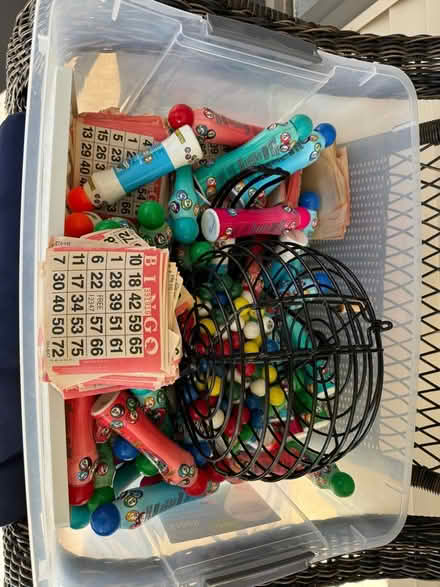 Photo of free bingo set (near downtown naperville) #1