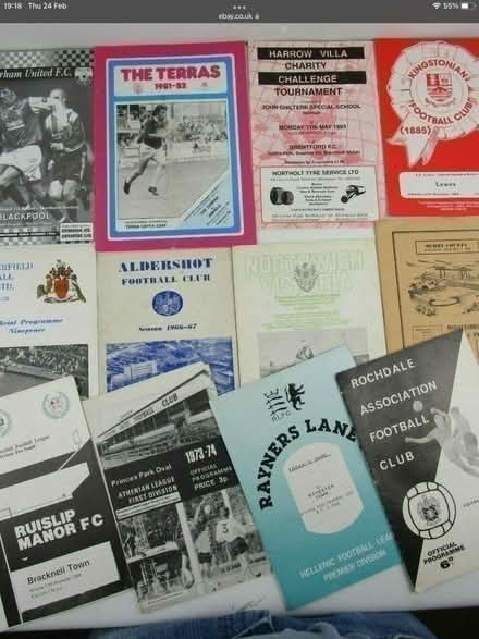 Photo of Football programs (Stevenage SG1) #1