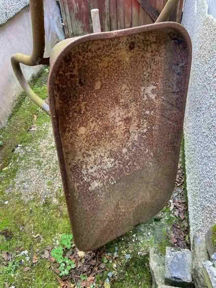 Photo of free wheelbarrow and sledge hammer (Newbiggin CA11) #1