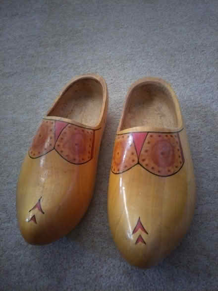 Photo of free Wooden cloggs (Brompton-on-Swale DL10) #1