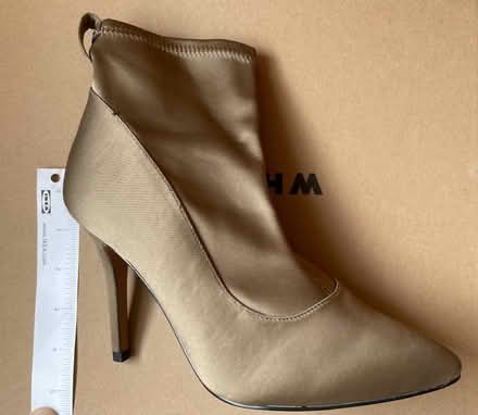 Photo of free Gold fabric ankle boots (Kingston TW11) #2