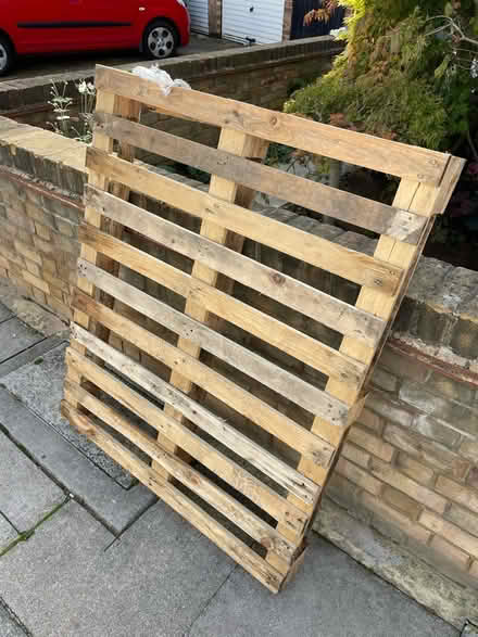 Photo of free Wooden pallet (Crouch End N8) #1