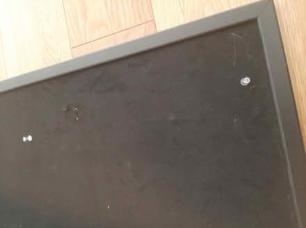Photo of free Black notice board, 90x60cm (Clapham Park SW4) #1