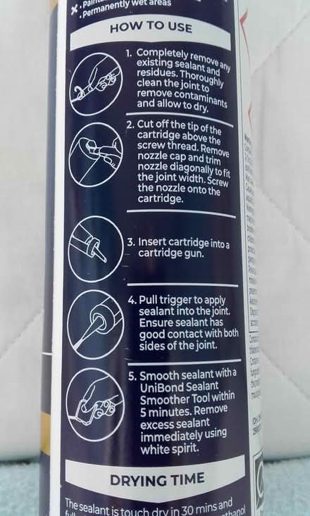 Photo of free Barely Used Unibond Sealant for Kitchen & Bathroom (Eastbourne DL1) #1