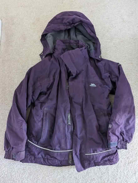 Photo of free Purple tresspass coat age 5/6 (BS7) #1