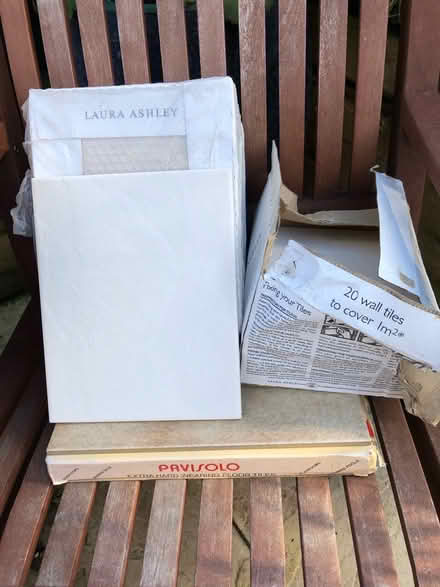 Photo of free 30 Laura Ashley wall tiles (OX3 Headington) #1