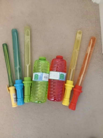 Photo of free Bubble solution and Wands (IP3 - Near Ipswich Hospital) #1