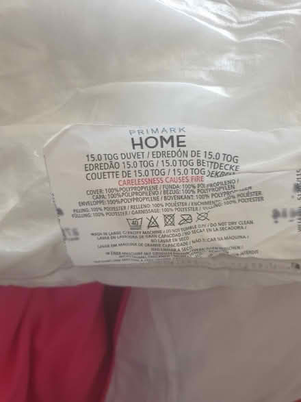Photo of free Single 15tog duvet (Stockwell SW9) #1