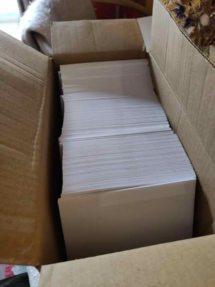 Photo of free Plain white square envelopes (CB2) #2