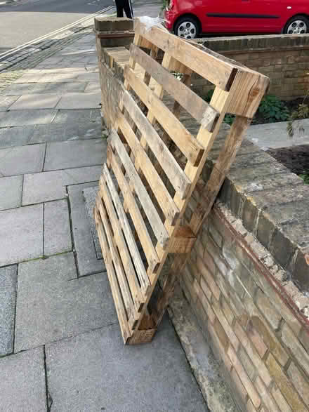 Photo of free Wooden pallet (Crouch End N8) #2