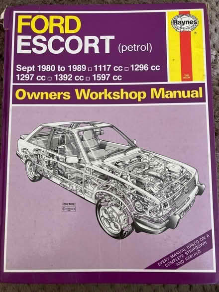 Photo of free Haynes manual Ford Escort (Hambleton YO8) #1