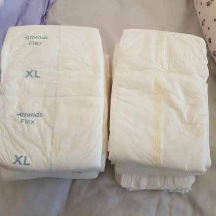 Photo of free Adult nappies (Weybourne, Farnham GU9 9) #1