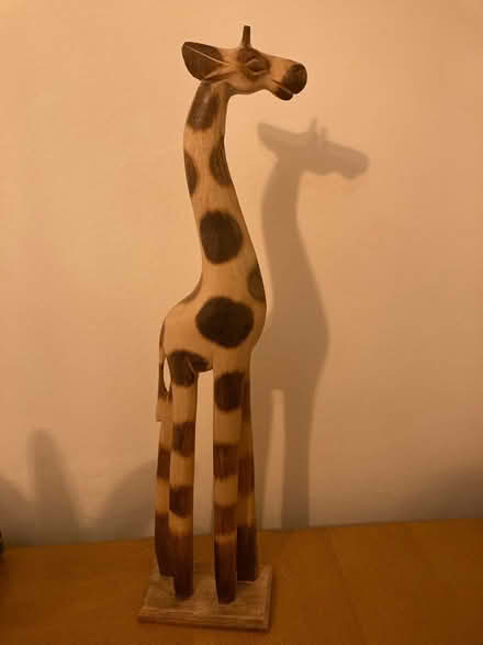 Photo of free Wooden giraffe (West Bridgford NG2) #1